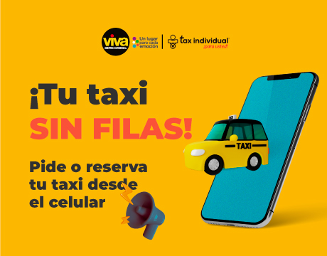 Pide tu taxi desde tu celular sin filas en Viva Envigado