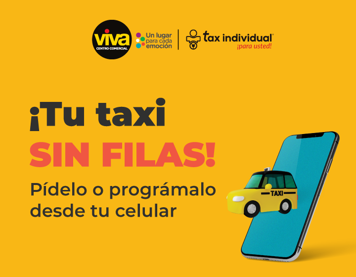 T1 Pide o programa tu taxi desde tu celular SIN FILAS en Viva Envigado
